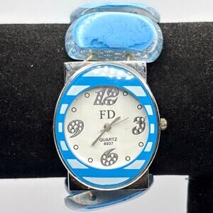Blue Striped FD Watch